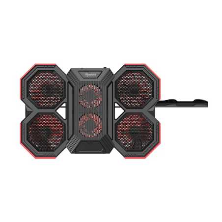 Marvo Scorpion FN-41 Atlas 60 USB Powered Six Fan Laptop Cooling Stand (Black)