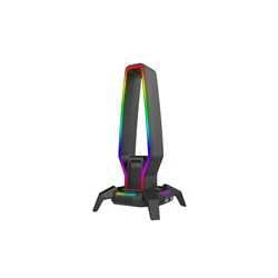 Marvo Scorpion HZ-10 Kobe 30 USB RGB Gaming Headset Stand and Hub (Black)