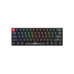 Marvo Scorpion KG933G Saber 61 Wired Mechanical RGB 60% UK Layout Gaming Keyboard (Black)