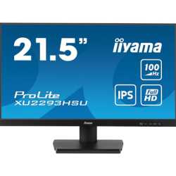 iiyama PROLITE XU2293HSU-B7 22 inch IPS Monitor, Full HD, 1ms, USB Hubx2, HDMI, DisplayPort, Freesync, 100Hz, Speakers, Black, A