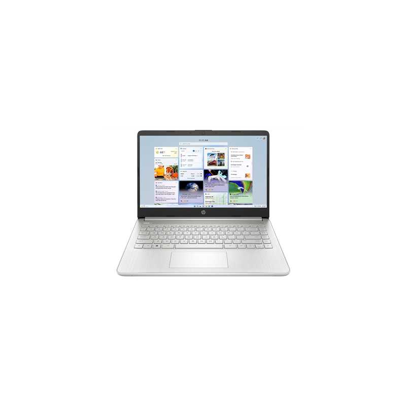 HP 14s-dq5013na Laptop, 14 Inch Full HD 1080p Screen, Intel Core i3-1215U 12th Gen, 4GB RAM, 128GB SSD, Windows 11 Home S