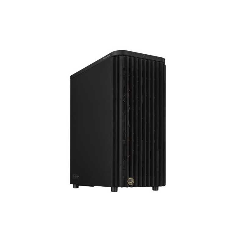 Asus ProArt PA401 Wood Gaming Case, ATX, Front Grill, 2x 16cm Fans, PWM Fan Hub, USB-C 20Gps, Black