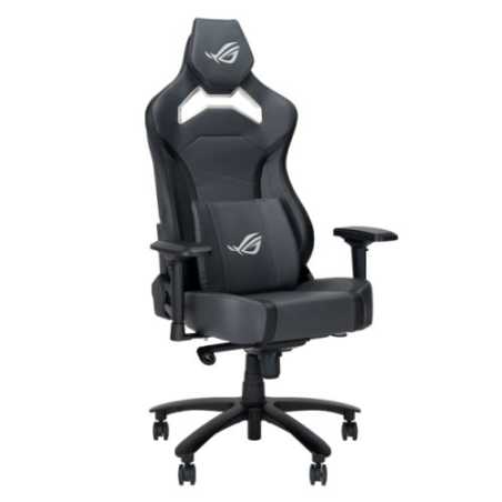 Asus ROG Chariot X Core (Wide) Gaming Chair, Racing-Car Style, Premium PU Leather, Memory-Foam Lumbar, 4D Armrests, 155° Reclin