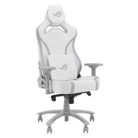 Asus ROG Chariot X Core (Wide) Gaming Chair, Racing-Car Style, Premium PU Leather, Memory-Foam Lumbar, 4D Armrests, 155° Reclin