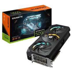 Gigabyte NVIDIA GeForce RTX 5090 GAMING OC 32G Graphics Card, 32GB GDDR7, 21760 CUDA Cores, 2550 MHz Core Clock, Triple Fan, RGB