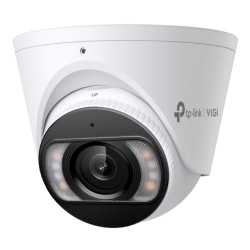 TP-LINK (InSight S445 4MM) VIGI 4MP Full-Colour Turret Network Camera w/ 4mm Lens, IP67, PoE, AI Detection/Classification, Two-W