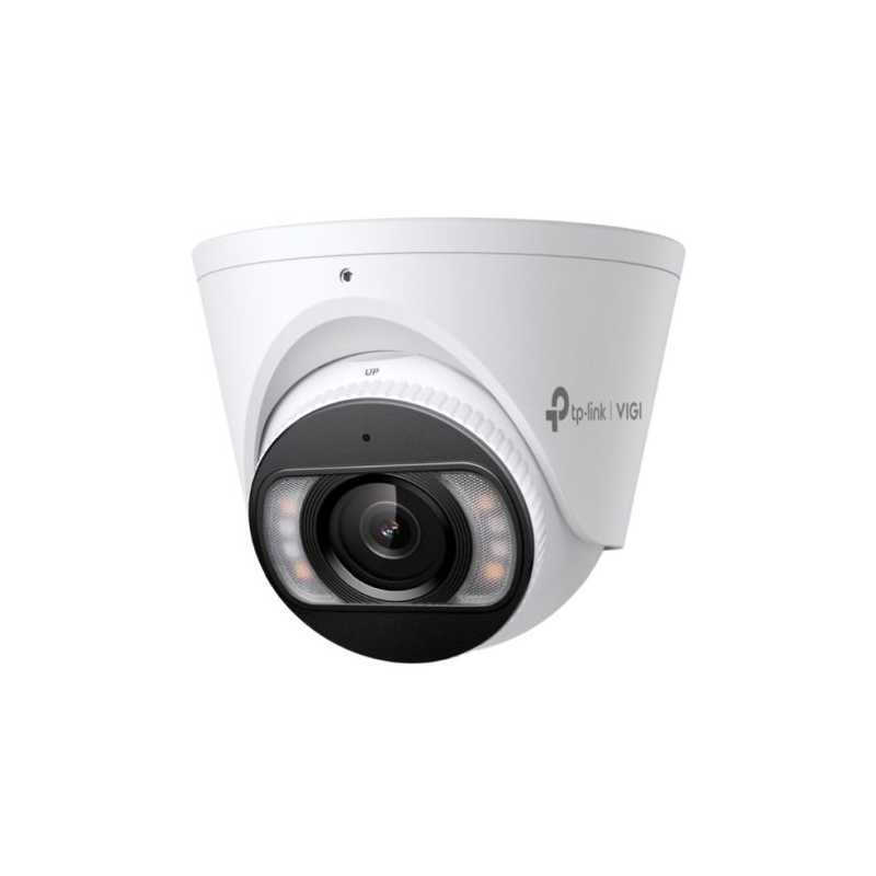 TP-LINK (InSight S445 4MM) VIGI 4MP Full-Colour Turret Network Camera w/ 4mm Lens, IP67, PoE, AI Detection/Classification, Two-W