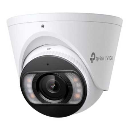 TP-LINK (InSight S445 4MM) VIGI 4MP Full-Colour Turret Network Camera w/ 4mm Lens, IP67, PoE, AI Detection/Classification, Two-W