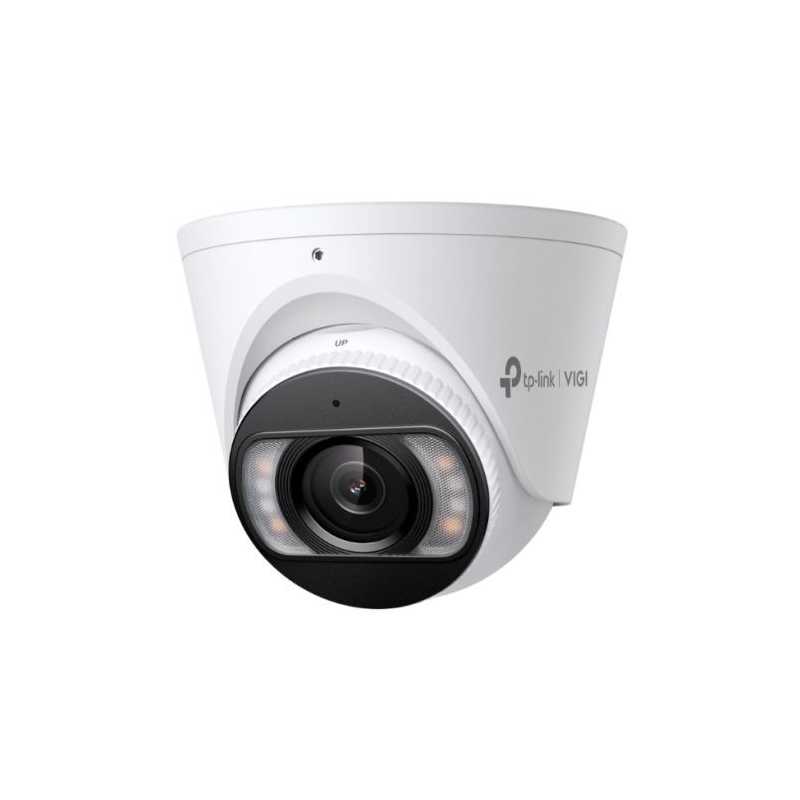 TP-LINK (InSight S455 2.8MM) VIGI 5MP Full-Colour Turret Network Camera w/ 2.8mm Lens, IP67, PoE, AI Detection/Classification, H