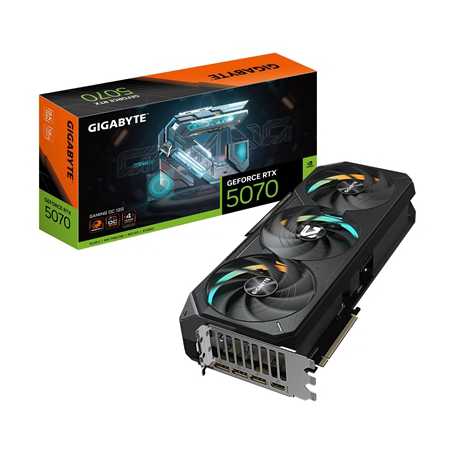 Gigabyte NVIDIA GeForce RTX 5070 Ti GAMING OC 16G Graphics Card, 16GB GDDR7, 8960 CUDA Cores, ????? MHz Core Clock, Triple Fan, 