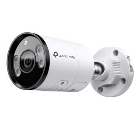 TP-LINK (InSight S385 4MM) VIGI 8MP Outdoor Full-Colour Bullet Network Camera w/ 4mm Lens, IP67, PoE, AI Detection/Classificatio