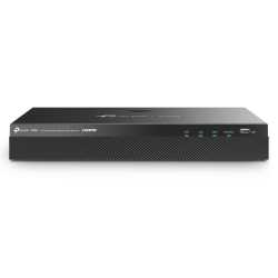 TP-LINK (VIGI NVR2016H-16MP) 16 Channel PoE+ Network Video Recorder, 16-Channel Live View, 4K HDMI Output, 140W PoE Budget, 2x S