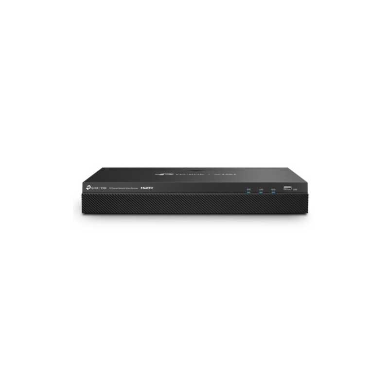 TP-LINK (VIGI NVR2016H) 16 Channel Network Video Recorder, 16-Channel Live View, 4K HDMI Output, 2x SATA, H.265+
