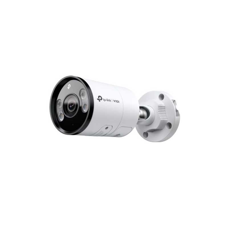 TP-LINK (InSight S385 2.8MM) VIGI 8MP Outdoor Full-Colour Bullet Network Camera w/ 2.8mm Lens, IP67, PoE, AI Detection/Classific