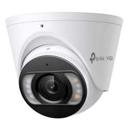 TP-LINK (InSight S485 4MM) VIGI 8MP Full-Colour Turret Network Camera w/ 4mm Lens, IP67, PoE, AI Detection/Classification, Two-W