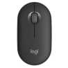Logitech Pebble Mouse 2 M350s Bluetooth Optical Mouse, Compact, Multi-Pairing, 400-4000 DPI, Ambidextrous, Tonal Graphite