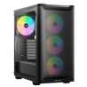 be quiet! Pure Base 501 LX Case, Airflow Window Black, Mid Tower, 2 x USB Type-A, 1 x USB Type-C, 4 x Light Wings LX Black PWM F