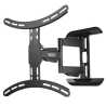 Hama FULLMOTION TV Wall Bracket, Up to 65" TVs, 35kg Max, 3 Joints, Extendable, Tilt +2/-12°, 180° Swivel, VESA up to 400 x 4