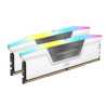 Corsair Vengeance RGB 32GB Kit (2 x 16GB), DDR5, 6000MHz, CL30, 1.4V, XMP 3.0, PMIC, White, DIMM Memory