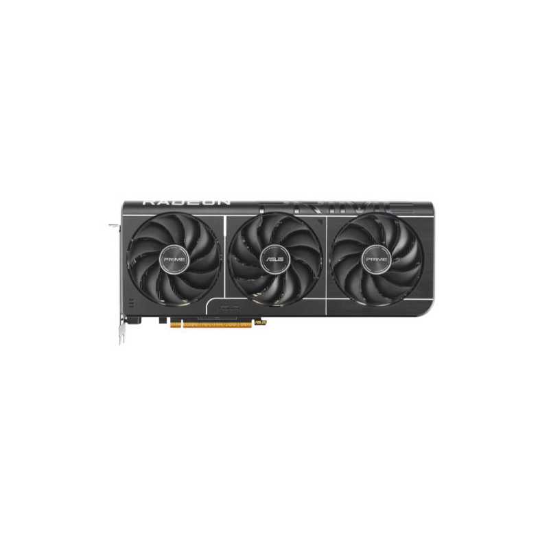Asus PRIME RX9070 OC, PCIe5, 16GB DDR6, HDMI, 3 DP, Overclocked, Compact 2.5 Slot Design