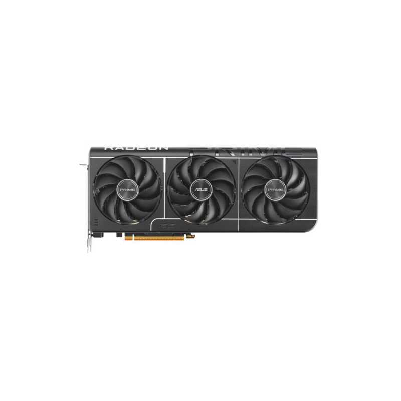 Asus PRIME RX9070 XT OC, PCIe5, 16GB DDR6, HDMI, 3 DP, Overclocked, Compact 2.5 Slot Design