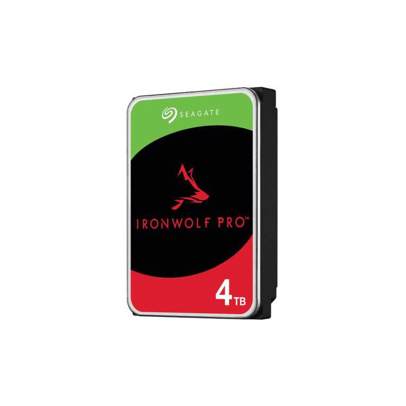 Seagate 3.5", 4TB, SATA3, IronWolf Pro NAS Hard Drive, 7200RPM, 256MB Cache, CMR, OEM