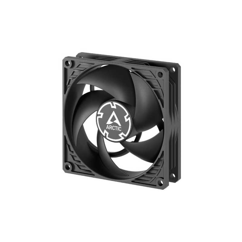 Arctic P9 PWM PST CO 9.2cm Case Fan w/ Cable Splitter for Continuous Operation, Black, Dual Ball Bearing, 200-3000 RPM, 0dB Mode