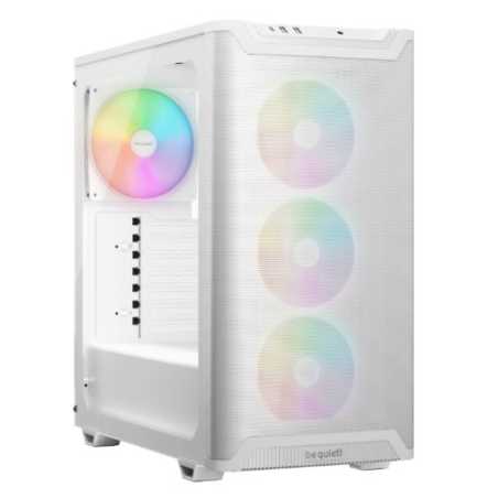 Be Quiet! Pure Base 501 LX Gaming Case w/ Glass Side, ATX, Compact Design, 4x ARGB Fans, ARGB Controller & Hub, High Airflow, US