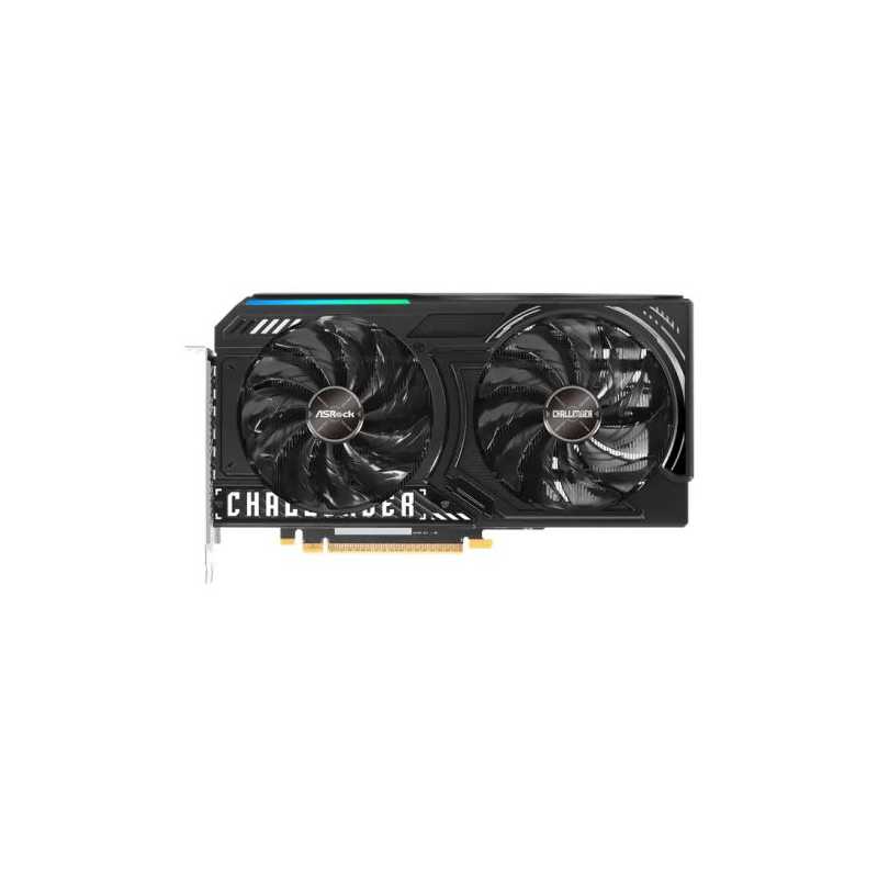 Asrock Intel Arc B580 Challenger 12GB OC, 12GB DDR6, HDMI, 3 DP, 2740MHz Clock, LED Indicator, Overclocked