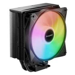 Be Quiet! BK040 Pure Rock 3 LX ARGB Heatsink & Fan, Intel & AMD Sockets, Light Wings LX ARGB Fan, 4 High-Performance Heatpipes, 