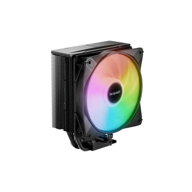 Be Quiet! BK040 Pure Rock 3 LX ARGB Heatsink & Fan, Intel & AMD Sockets, Light Wings LX ARGB Fan, 4 High-Performance Heatpipes, 