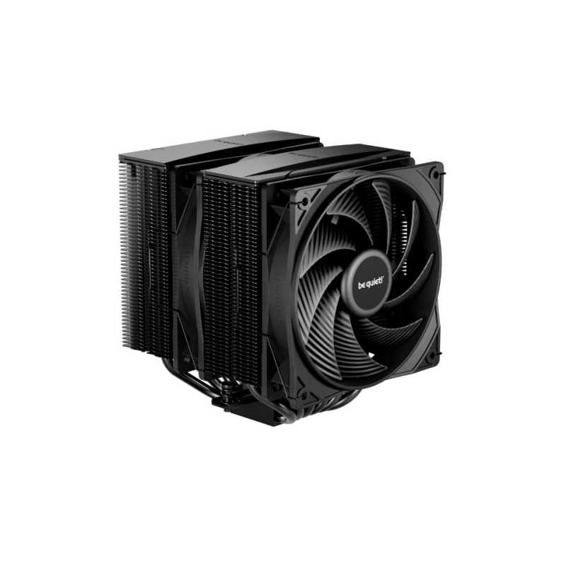 Be Quiet! BK042 Pure Rock Pro 3 Black Heatsink & Fan, Intel & AMD Sockets, 2x Pure Wings 3 Fans, 6 High-Performance Heatpipes, 2