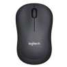 Logitech M220 Silent Wireless Optical Mouse, SilentTouch Tech, 3 Buttons, 1000DPI, Charcoal, OEM