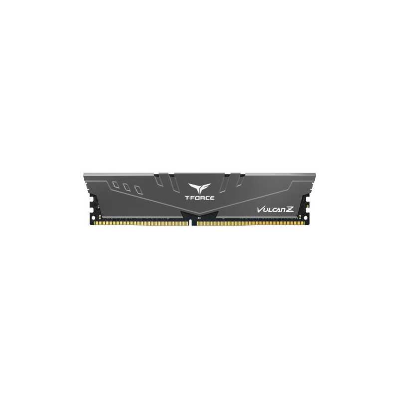 Team T-Force Vulcan Z 8GB, DDR4, 3200MHz (PC4-25600), CL16, XMP 2.0, DIMM Memory, Grey, OEM (Anti Static Bag)