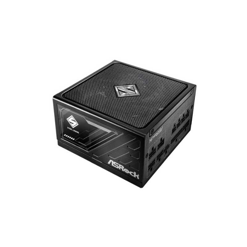 Asrock 750W Steel Legend SL-750G PSU, Fully Modular, 80+ Gold, Cybenetics Platinum & Lambda A+, ATX 3.1, PCIe 5.1