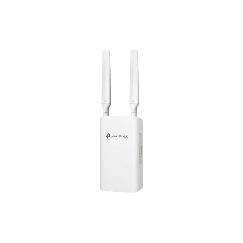 TP-LINK (ER703WP-4G-OUTDOOR) Omada 4G+ Cat6 AX3000 Wi-Fi 6 Outdoor/Indoor Gateway, 3x GB WAN/LAN (2x PoE Out, 1x PoE In)