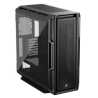 Corsair 5000T Gaming Case w/ Glass Side, E-ATX, No Fans, USB-C, Asus BTF Compatible, Black