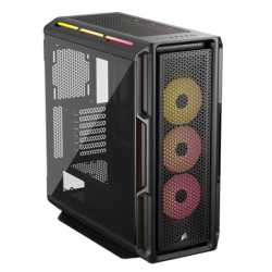 Corsair iCUE LINK 5000T LX RGB Gaming Case w/ Glass Side, E-ATX, 3x RGB Fans & iCUE LINK Hub, RGB Light Strips, USB-C, Asus BTF 