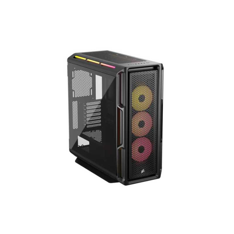 Corsair iCUE LINK 5000T LX RGB Gaming Case w/ Glass Side, E-ATX, 3x RGB Fans & iCUE LINK Hub, RGB Light Strips, USB-C, Asus BTF 
