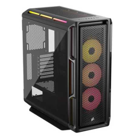Corsair iCUE LINK 5000T LX RGB Gaming Case w/ Glass Side, E-ATX, 3x RGB Fans & iCUE LINK Hub, RGB Light Strips, USB-C, Asus BTF 