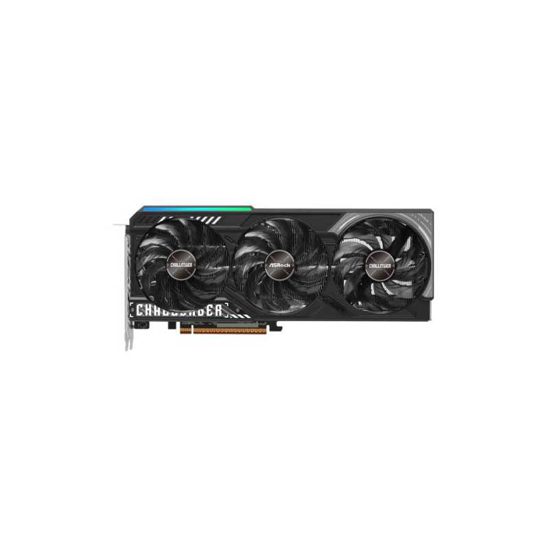 Asrock RX9070 Challenger 16GB, PCIe5, 16GB DDR6, HDMI, 3 DP, 2070MHz Clock, LED Indicator