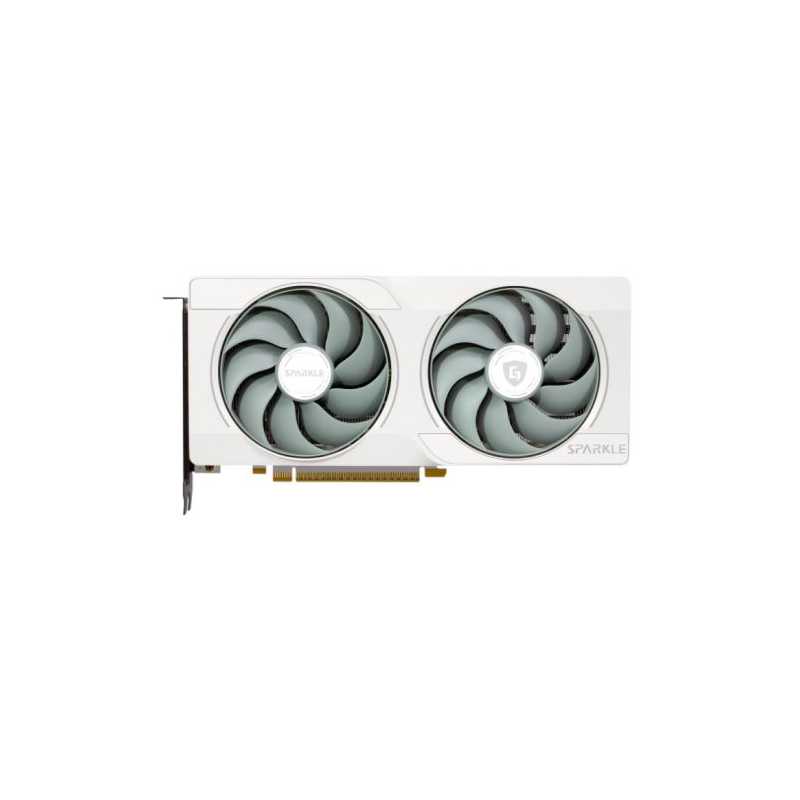 Sparkle Intel Arc B570 GUARDIAN Luna OC, 10GB DDR6, HDMI, 3 DP, 2660MHz Clock, Blue Breathing Light, Overclocked, White