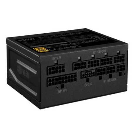 Cooler Master 850W V SFX Gold 850 ATX 3.1 PSU, Fully Modular, FDB Bearing Fan, 80+ Gold, SFX-to-ATX Bracket, PCIe 5.1 