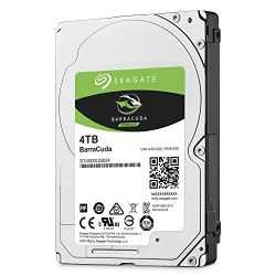 Seagate 2.5", 4TB, SATA3, BarraCuda Hard Drive, 5400RPM, 128MB Cache, 15mm