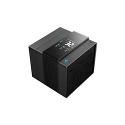 DeepCool Assassin IV VC Vision Dual-Fan CPU Air Cooler with 140mm & 120mm Fans, Vapour Chamber Base, Digital Display for Real-Ti