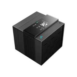 DeepCool Assassin IV VC Vision Dual-Fan CPU Air Cooler with 140mm & 120mm Fans, Vapour Chamber Base, Digital Display for Real-Ti