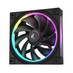 DeepCool FL12 120mm PWM Fan - High Performance, Low Noise, Fluid Dynamic Bearing, 36 ARGB LEDs, 500-2150 RPM, 55 CFM Airflow, 4-