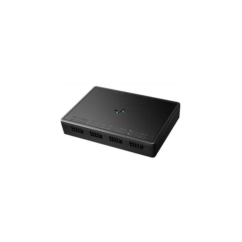 DeepCool USB HUB 4 ports, Easy Setup, Plug-and-play, Windows, macOS Compatibility, Connecting Multiple USB Devices, Black