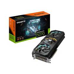 Gigabyte NVIDIA GeForce RTX 5070 GAMING OC 12G Graphics Card, 12GB GDDR7, 6144 CUDA Cores, 2625 MHz Core Clock, Triple Fan, RGB,