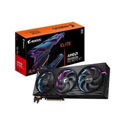 Gigabyte AMD Radeon RX 9070 XT ELITE 16G Graphics Card, 16GB GDDR6, 4096 Streams, TBD MHz Core Clock, Triple Fan, RGB, 2x Displa
